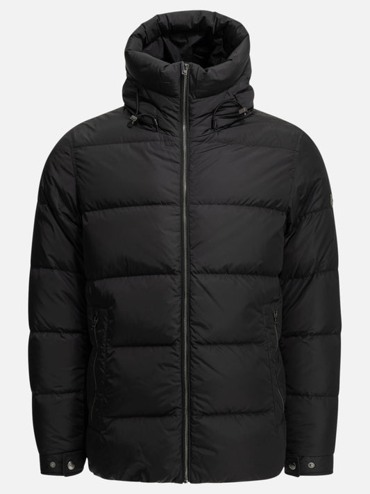 Herno Short nylon down jacket Black

