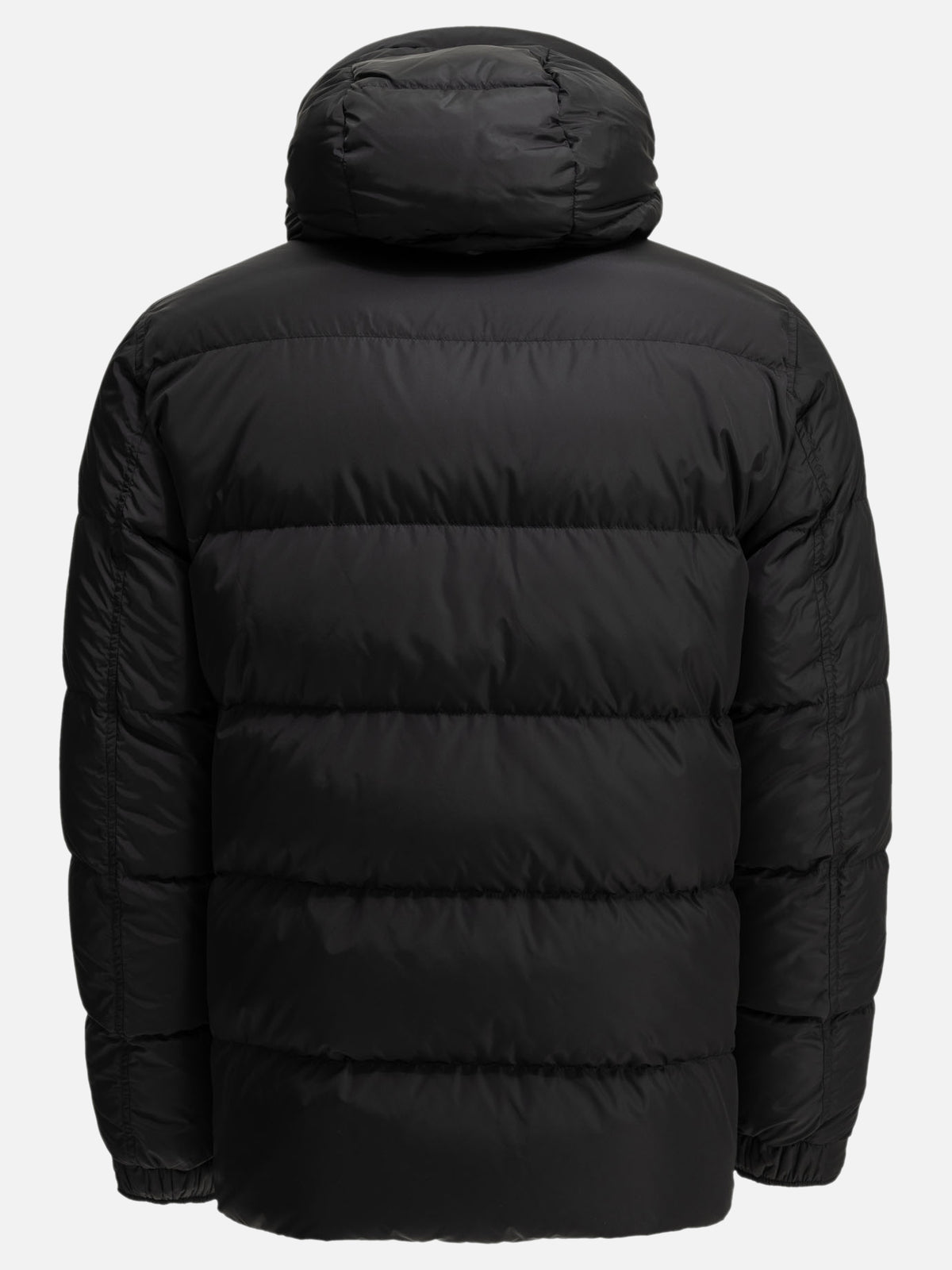 Herno Short nylon down jacket Black