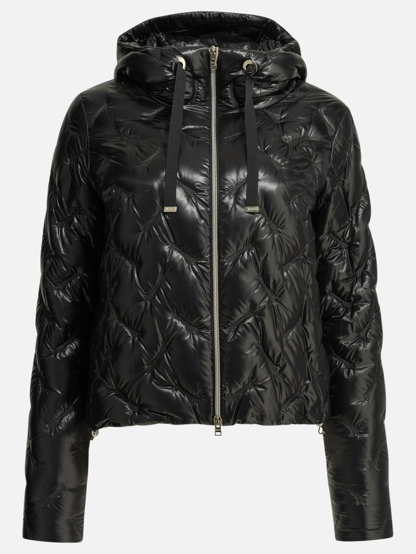 Down jackets Solid colour  Black - Herno Women | PDP | VIETTI Online Store | thumbnail