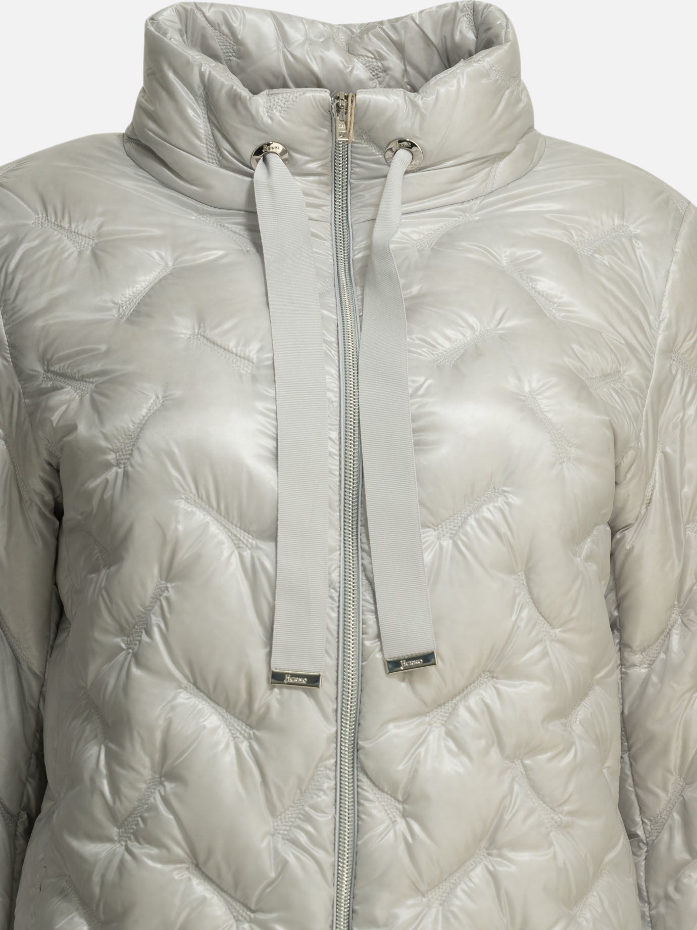 Down coats Solid colour  Grey - Herno Women | PDP | VIETTI Online Store | Zoom-Modal_3
