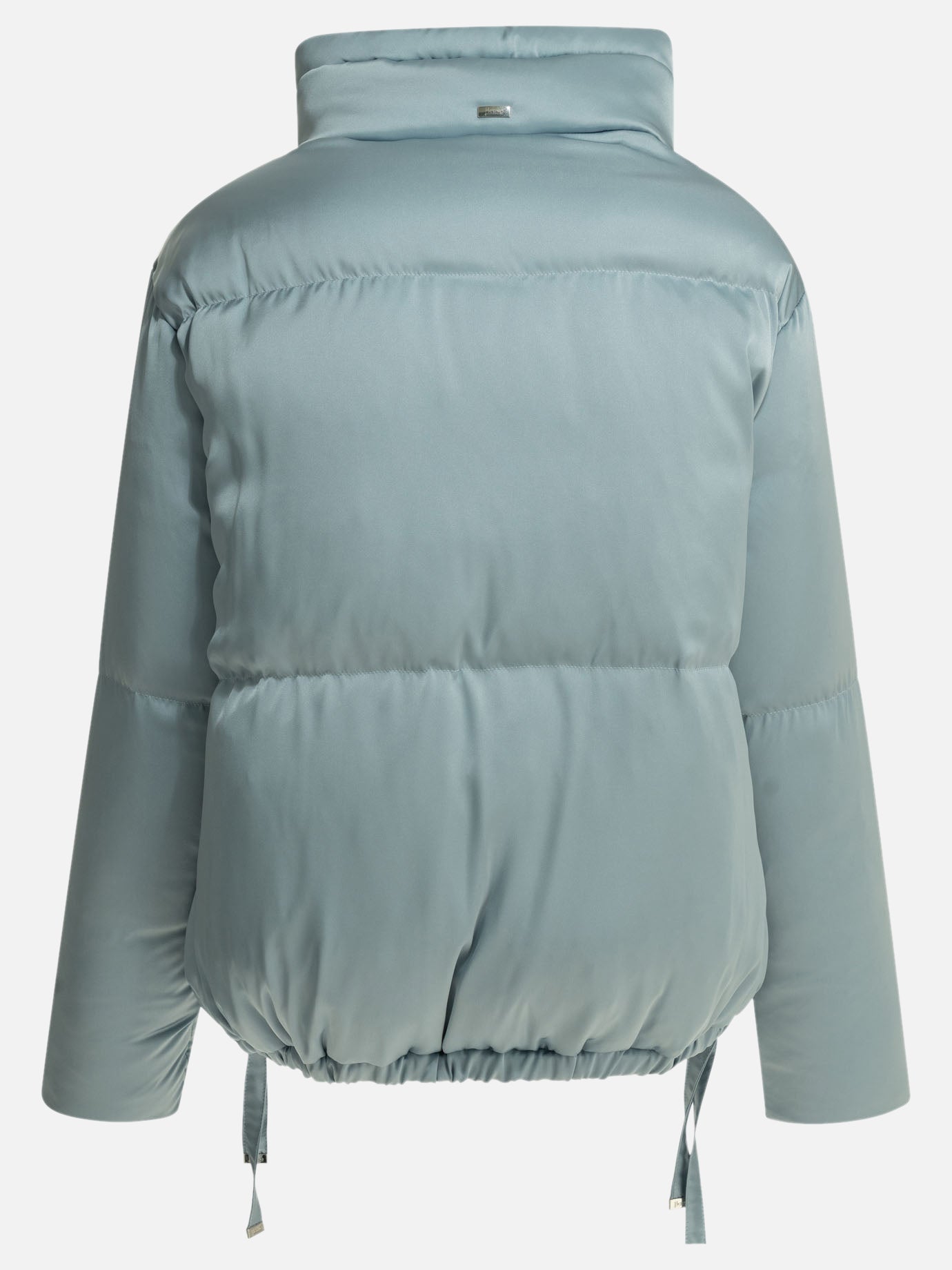 Bomber jackets Solid colour  Light blue - Herno Women | PDP | VIETTI Online Store | thumbnail_2