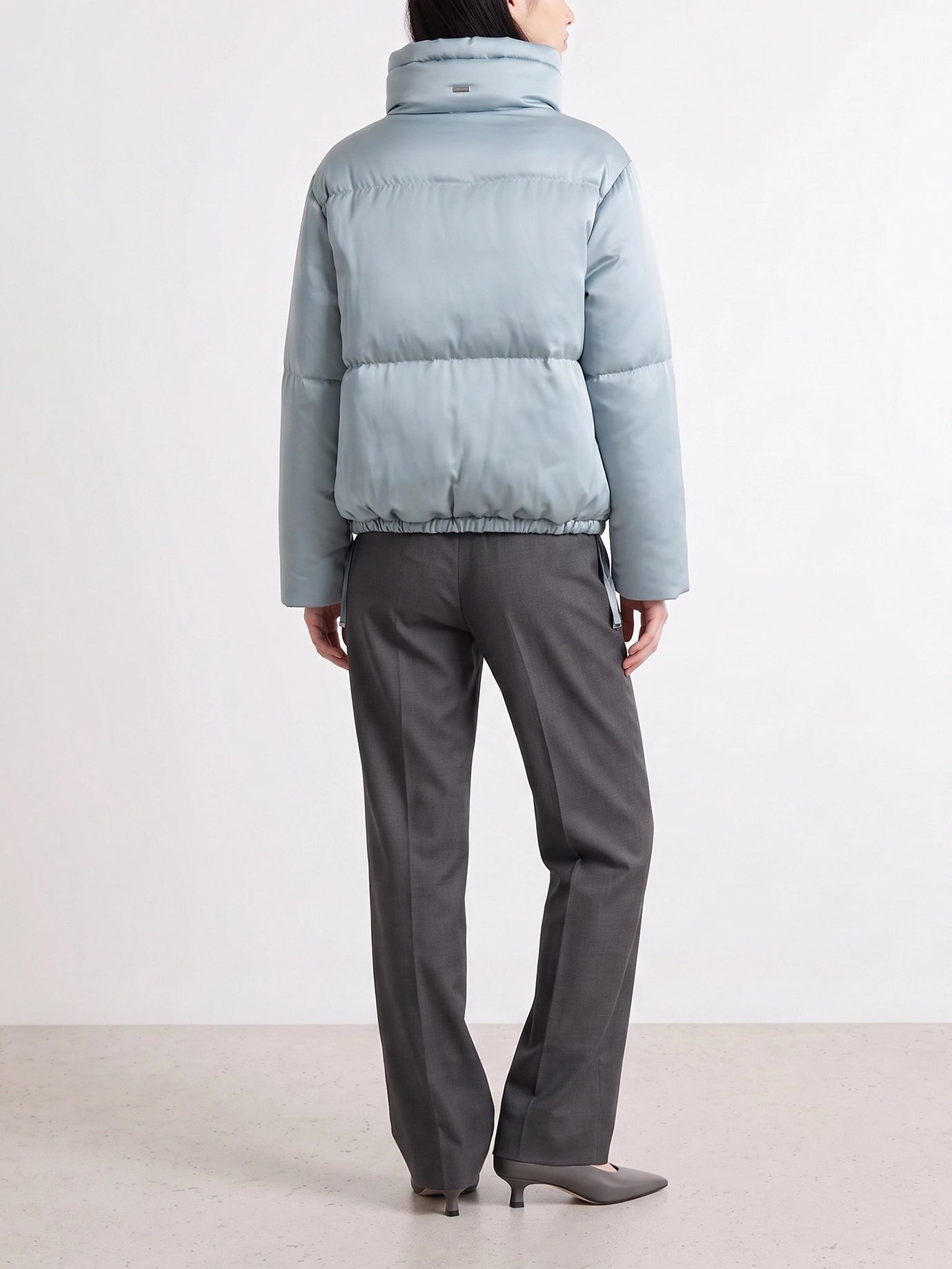 Bomber Solid colour  Azzurro - Herno Donna | PDP | VIETTI Online Store | Zoom-Modal_3
