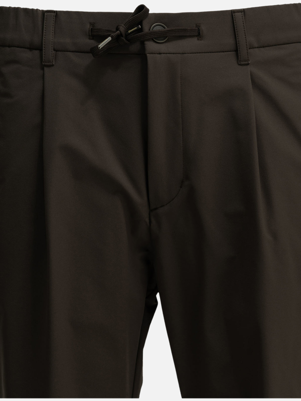 Herno Casual drawstring pants Brown - VIETTI
