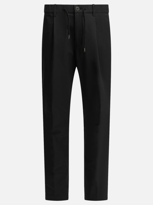 Herno Casual drawstring pants Black

