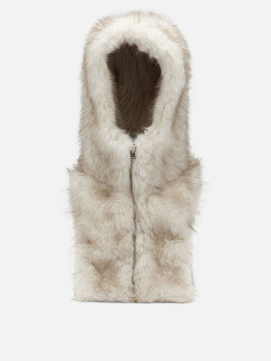 Herno Faux fur underjacket Beige

