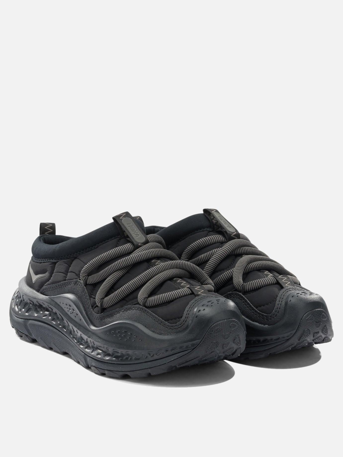 Low top sneakers 100% fabric - 100% rubber  Black - Hoka Men | PDP | VIETTI Online Store | thumbnail_2