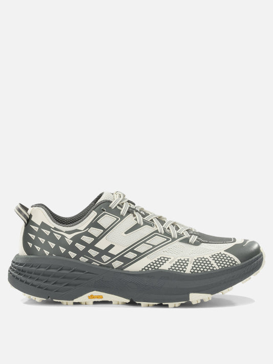 Low top sneakers 100% synthetic fabric - 100% rubber  Grey - Hoka Men | PDP | VIETTI Online Store 
