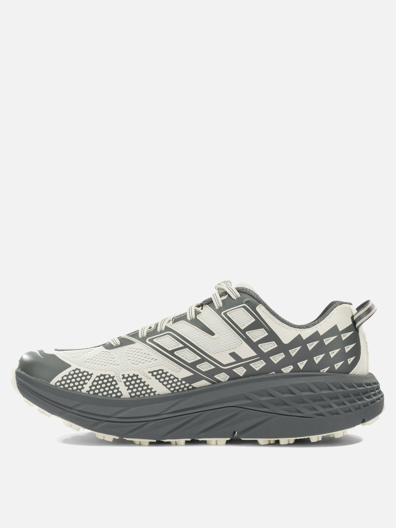 Low top sneakers 100% synthetic fabric - 100% rubber  Grey - Hoka Men | PDP | VIETTI Online Store | thumbnail_3