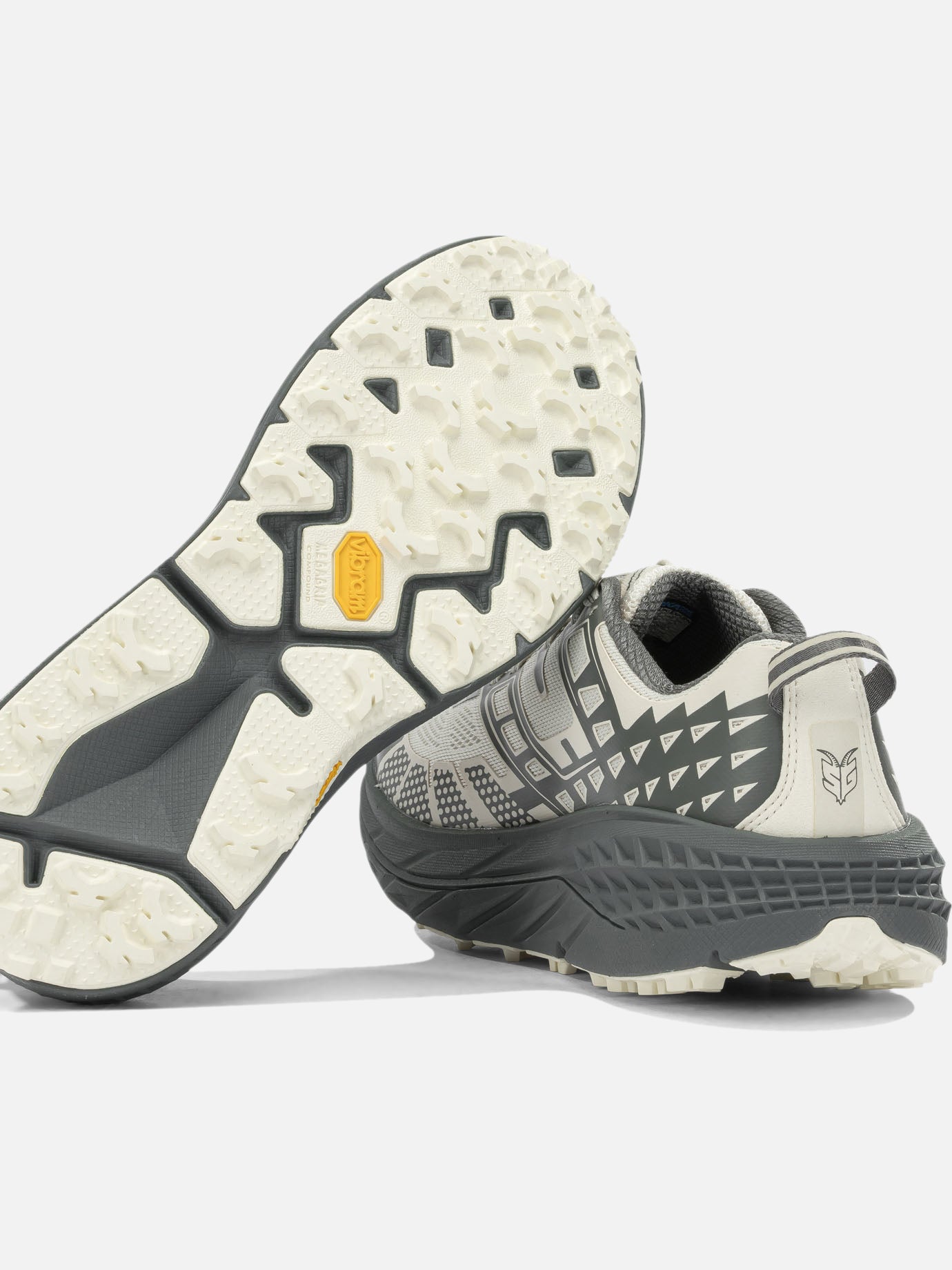Low top sneakers 100% synthetic fabric - 100% rubber  Grey - Hoka Men | PDP | VIETTI Online Store | thumbnail_5