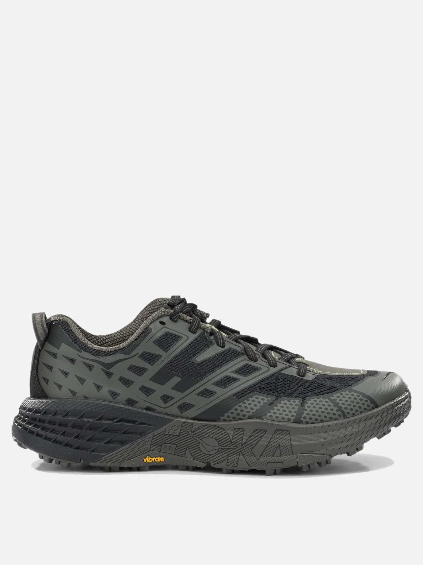 Low top sneakers 100% synthetic fabric - 100% rubber  Black - Hoka Men | PDP | VIETTI Online Store | Zoom-Modal
