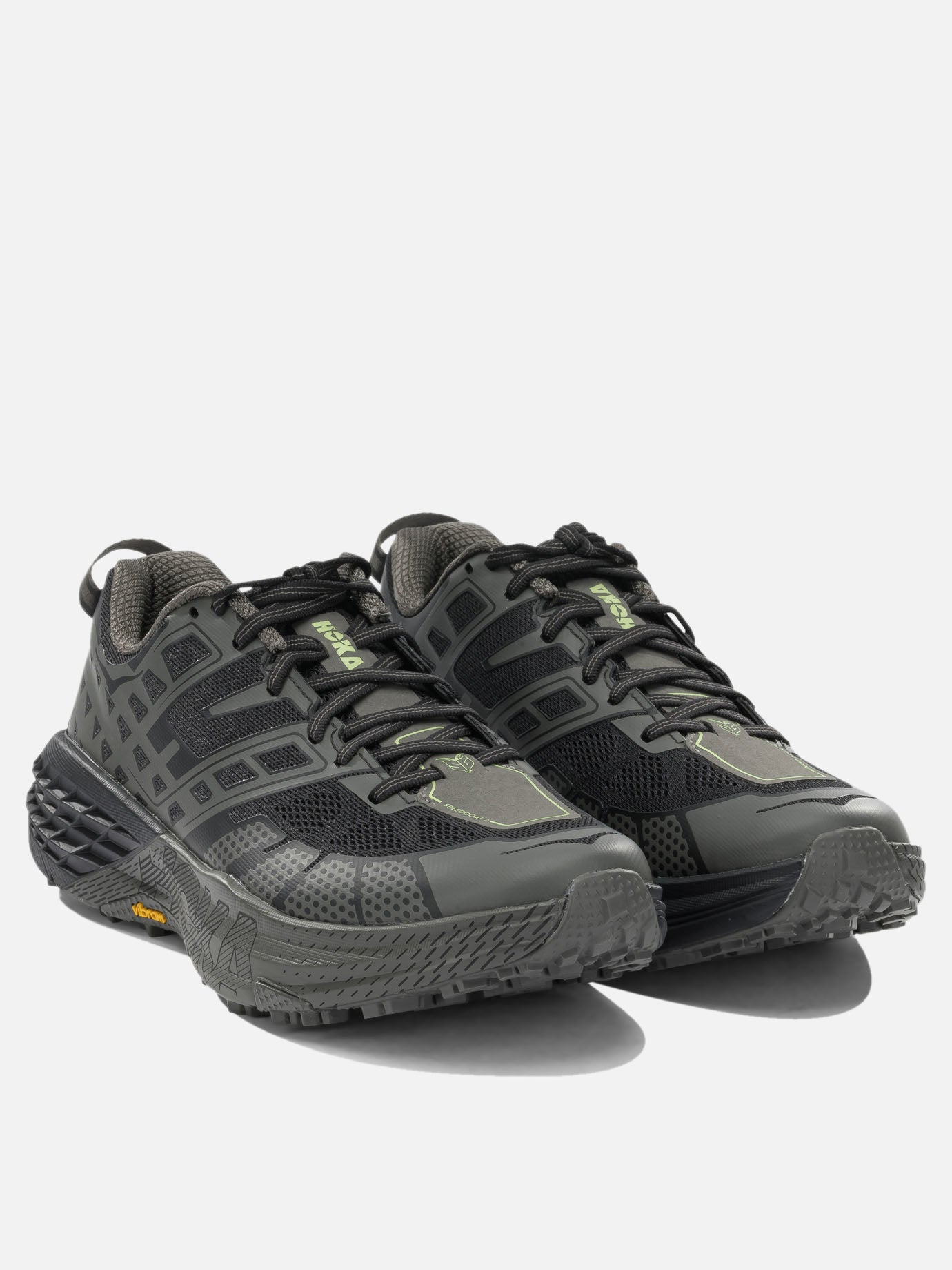 Low top sneakers 100% synthetic fabric - 100% rubber  Black - Hoka Men | PDP | VIETTI Online Store | thumbnail_2