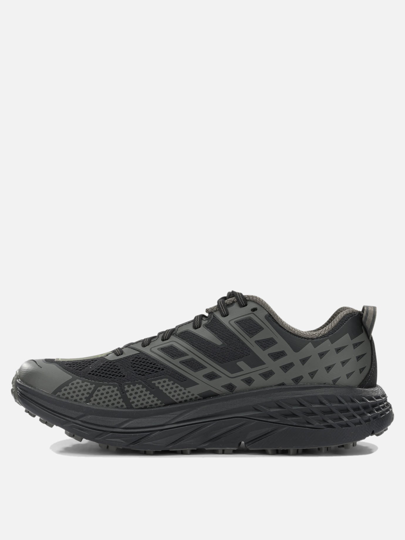 Low top sneakers 100% synthetic fabric - 100% rubber  Black - Hoka Men | PDP | VIETTI Online Store | thumbnail_3