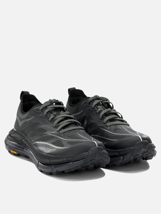 Low top sneakers 100% nylon - 100% rubber  Black - Hoka Men | PDP | VIETTI Online Store | 2
