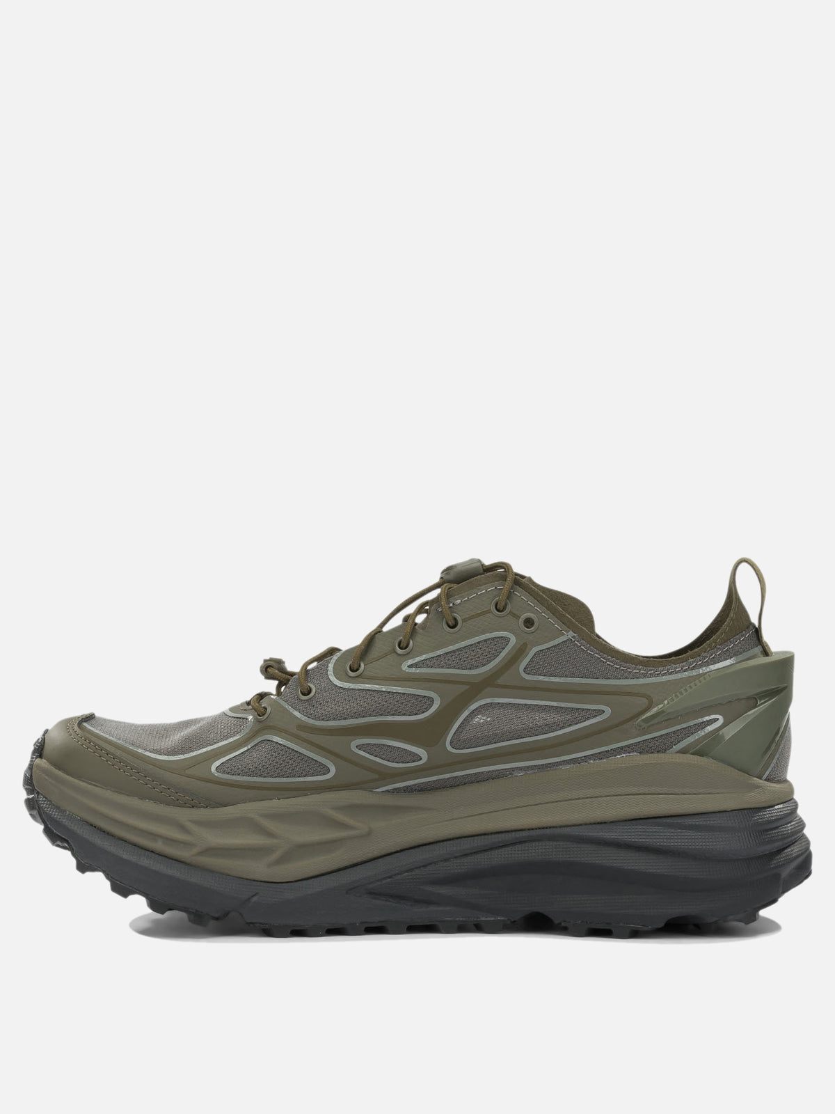 Hoka "Stinson One7" Low-Top Sneakers Green