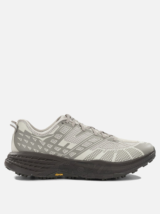 Hoka "Stealth/Tech Speedgoat 2" Low-Top Sneakers Grey


