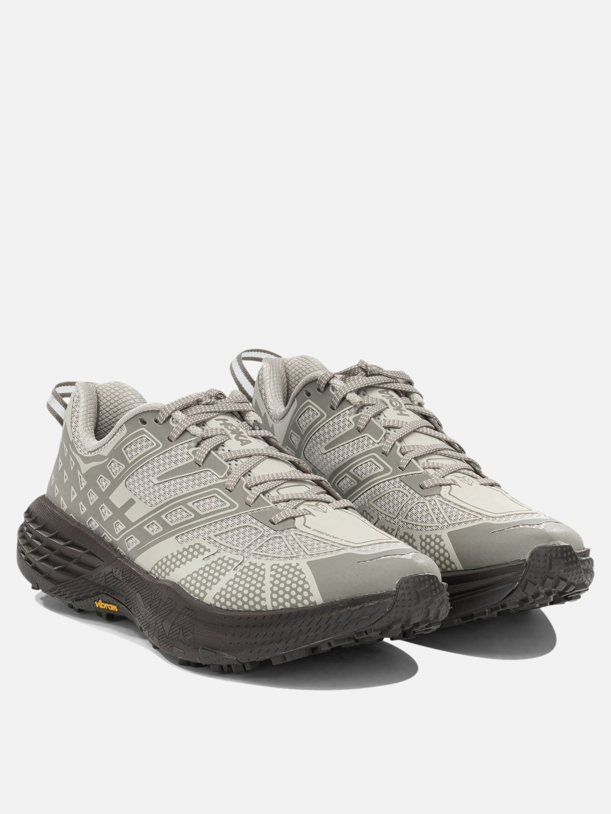 Hoka "Stealth/Tech Speedgoat 2" Low-Top Sneakers Grey - VIETTI