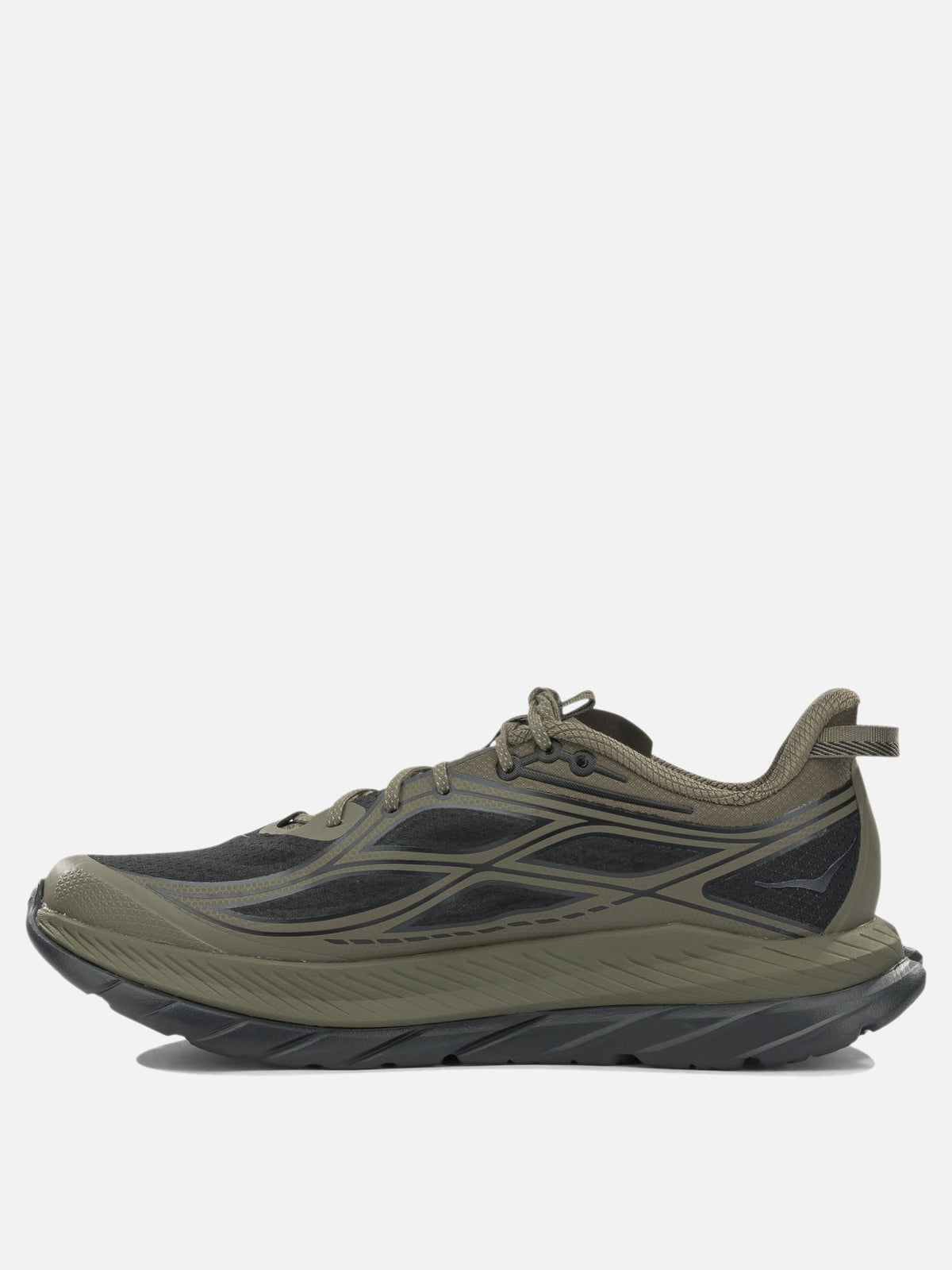 Hoka "Mach Remastered" Low-Top Sneakers Green


