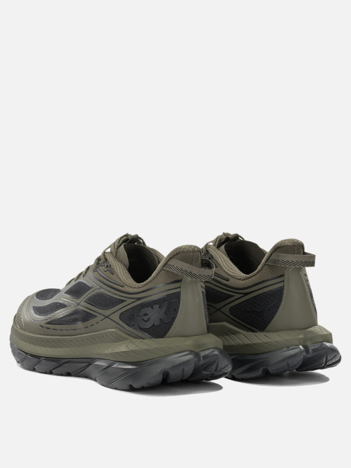 Hoka "Mach Remastered" Low-Top Sneakers Green