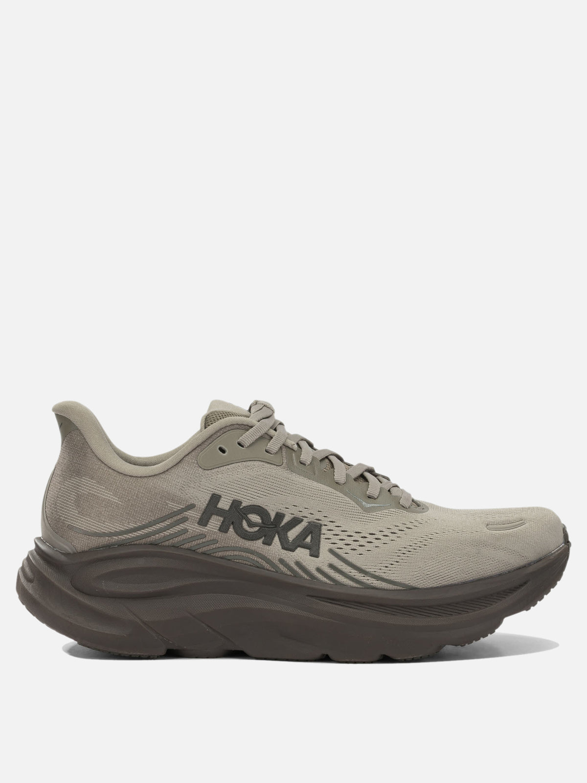 Hoka "Clifton 11" Low-Top Sneakers Grey - VIETTI