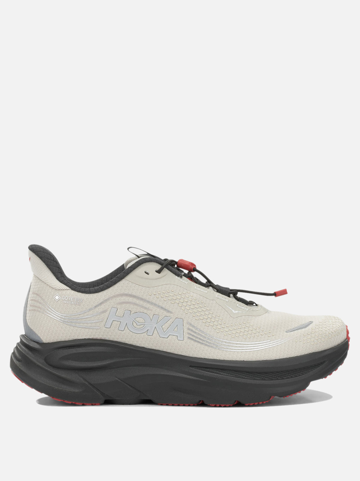 Hoka "Clifton 11 GTX" Low-Top Sneakers Grey

