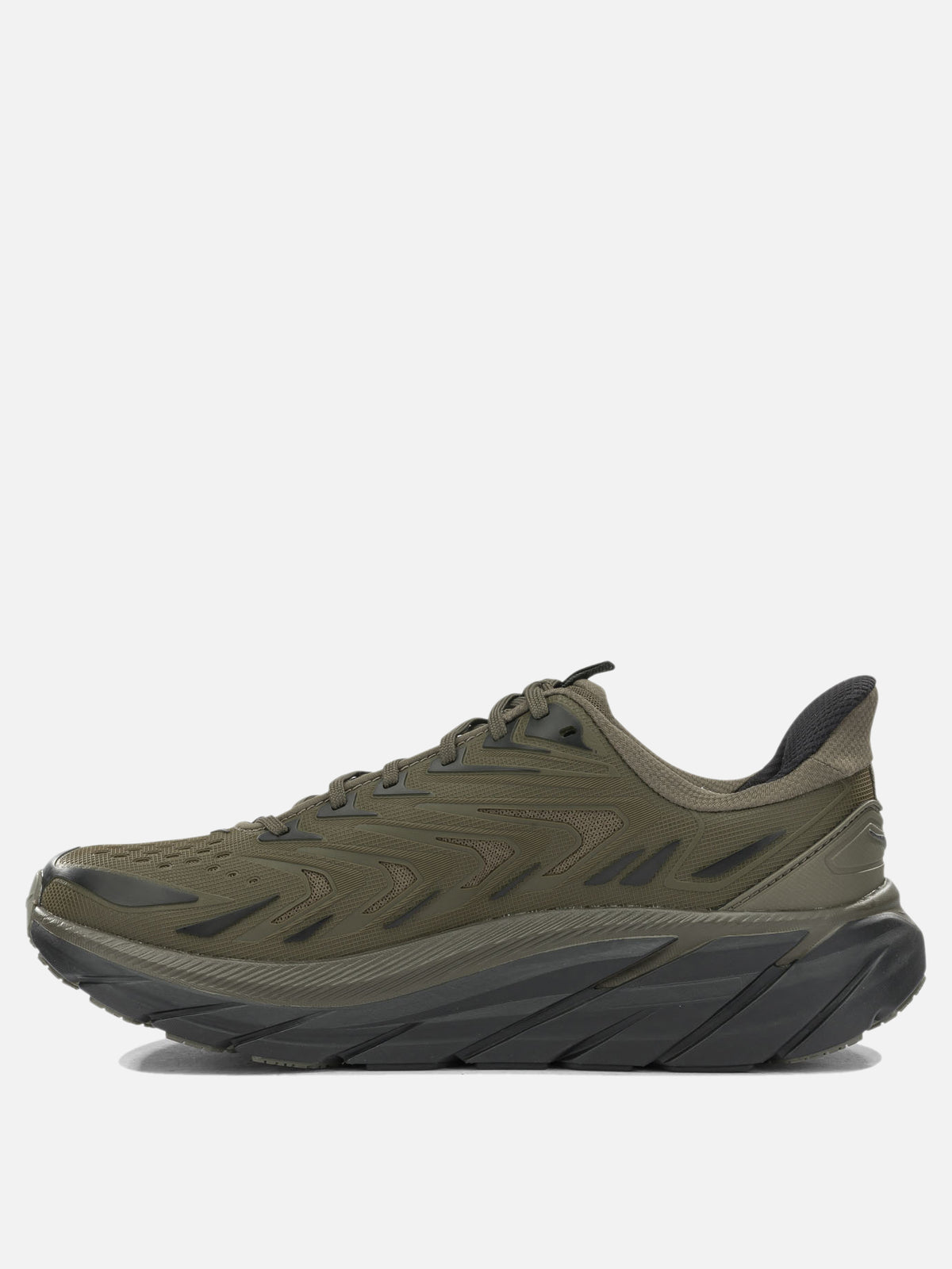 Hoka "Clifton UTL" Low-Top Sneakers - Grey

