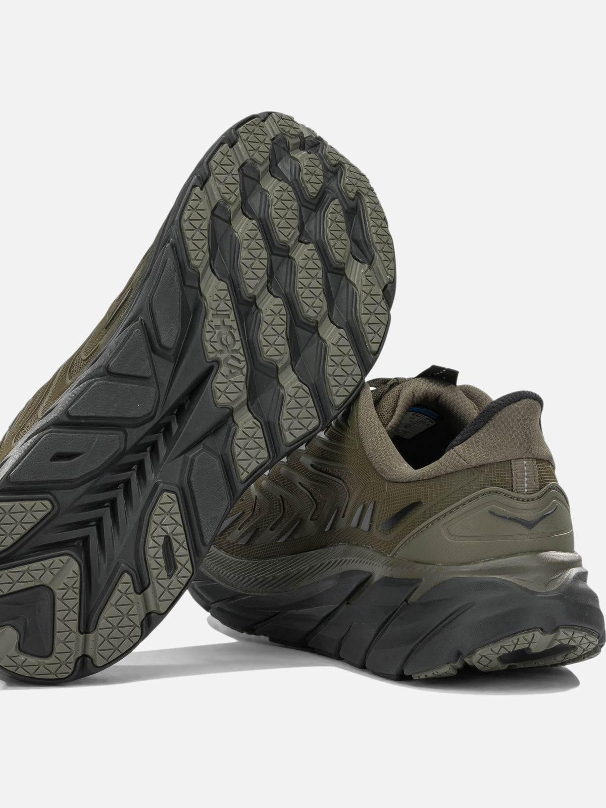 Hoka "Clifton UTL" Low-Top Sneakers - Grey

