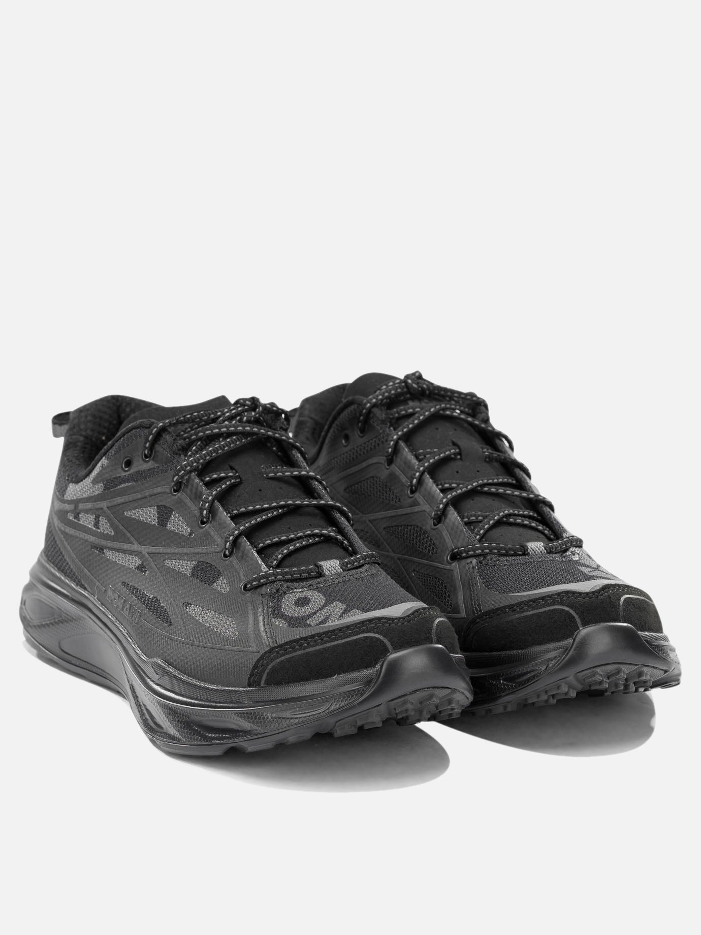 Sneaker basse 100% textile - 100% rubber  Nero - Hoka Uomo | PDP | VIETTI Online Store | thumbnail_2