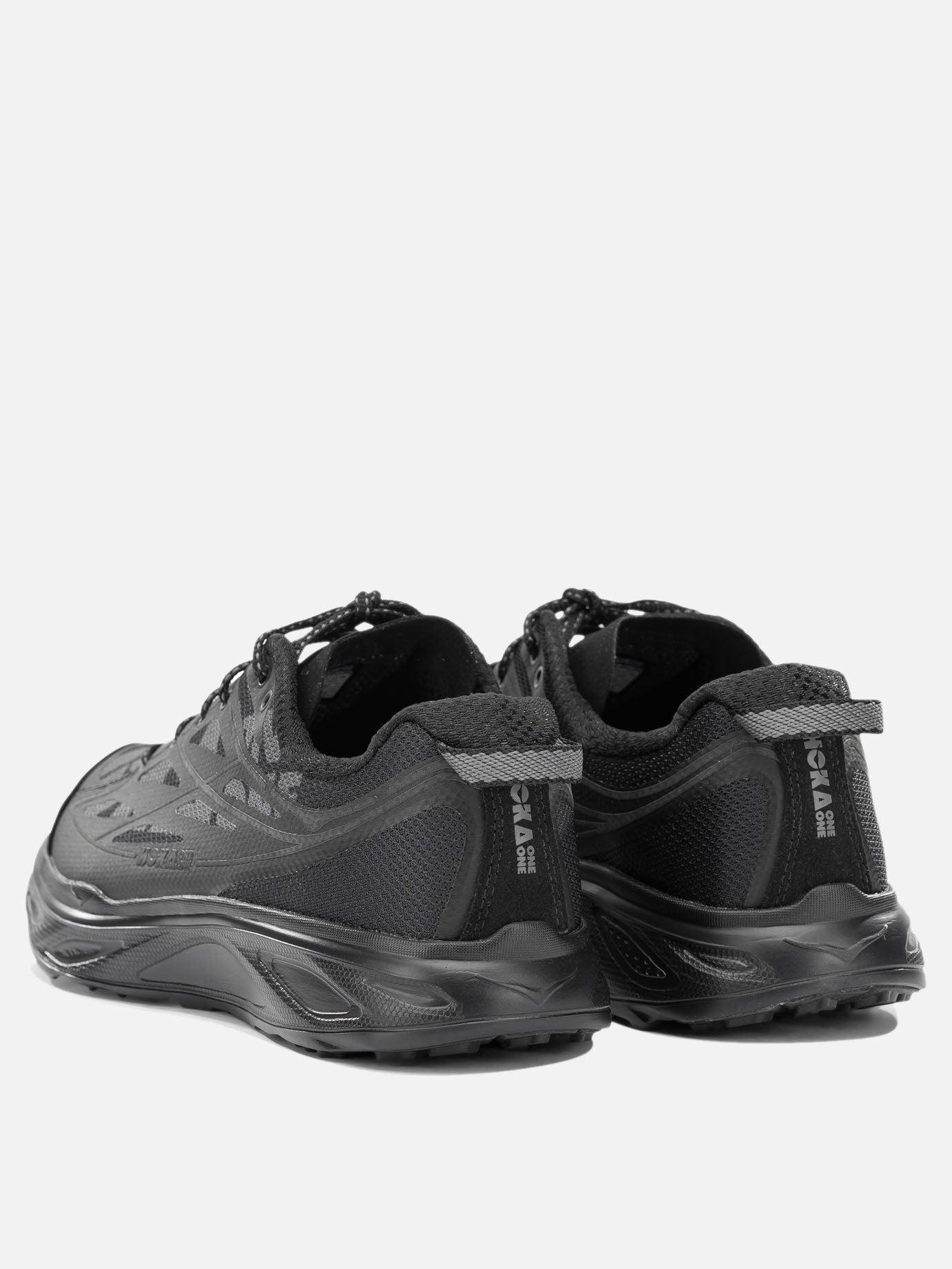 Sneaker basse 100% textile - 100% rubber  Nero - Hoka Uomo | PDP | VIETTI Online Store | thumbnail_4
