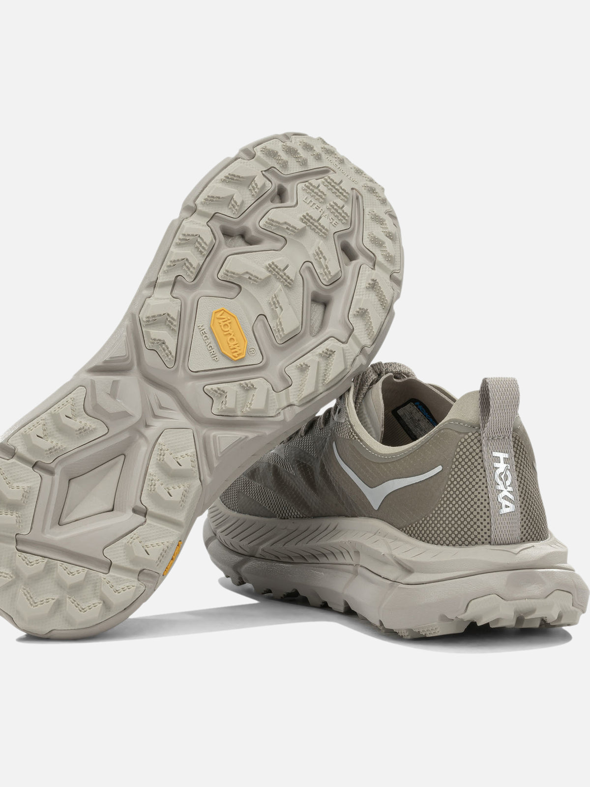 Hoka "Mafate Speed 4 Lite" Low-Top Sneakers Beige

