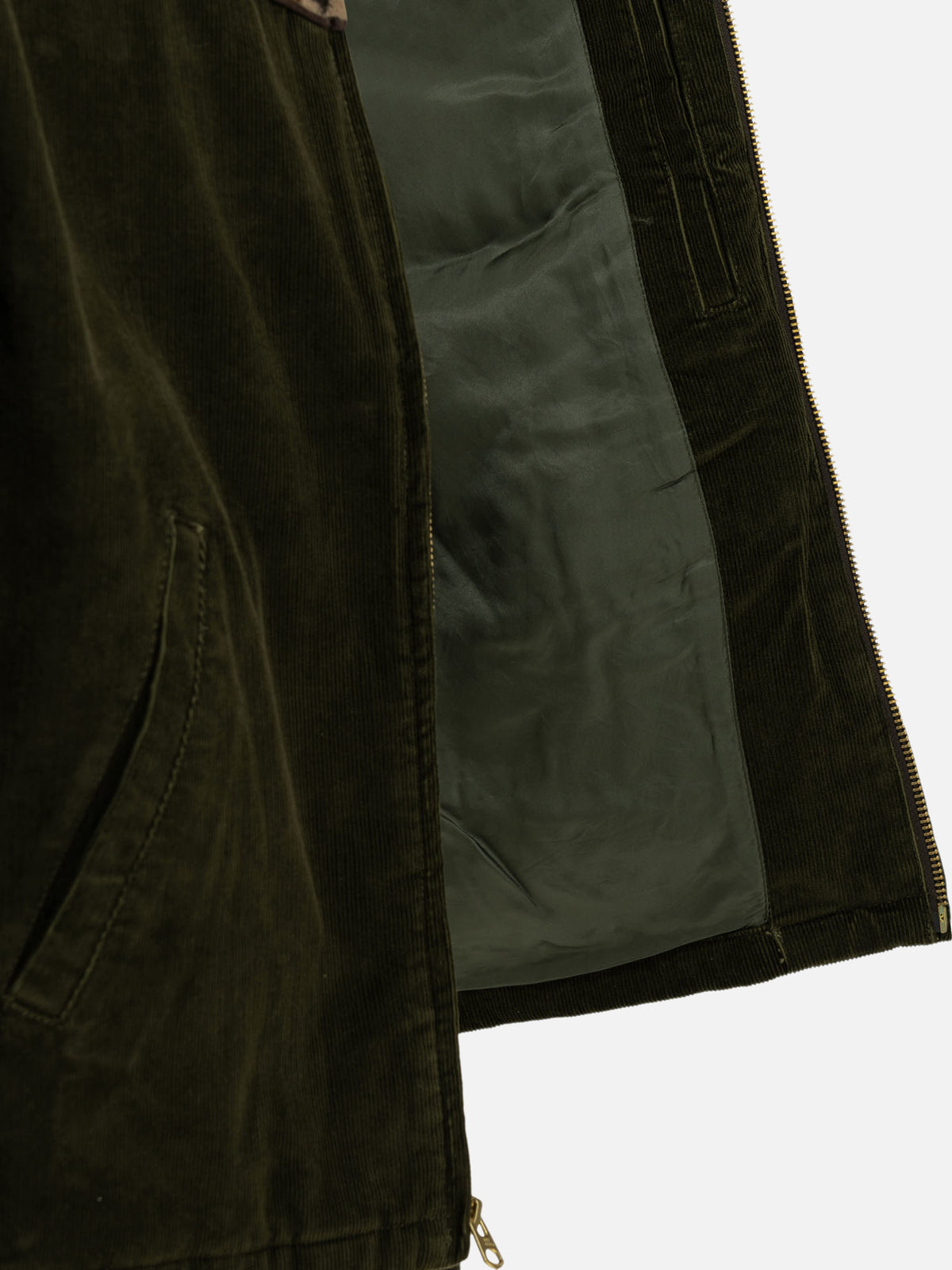 Human Made "Leopard" Overshirt Jacket Green - VIETTI