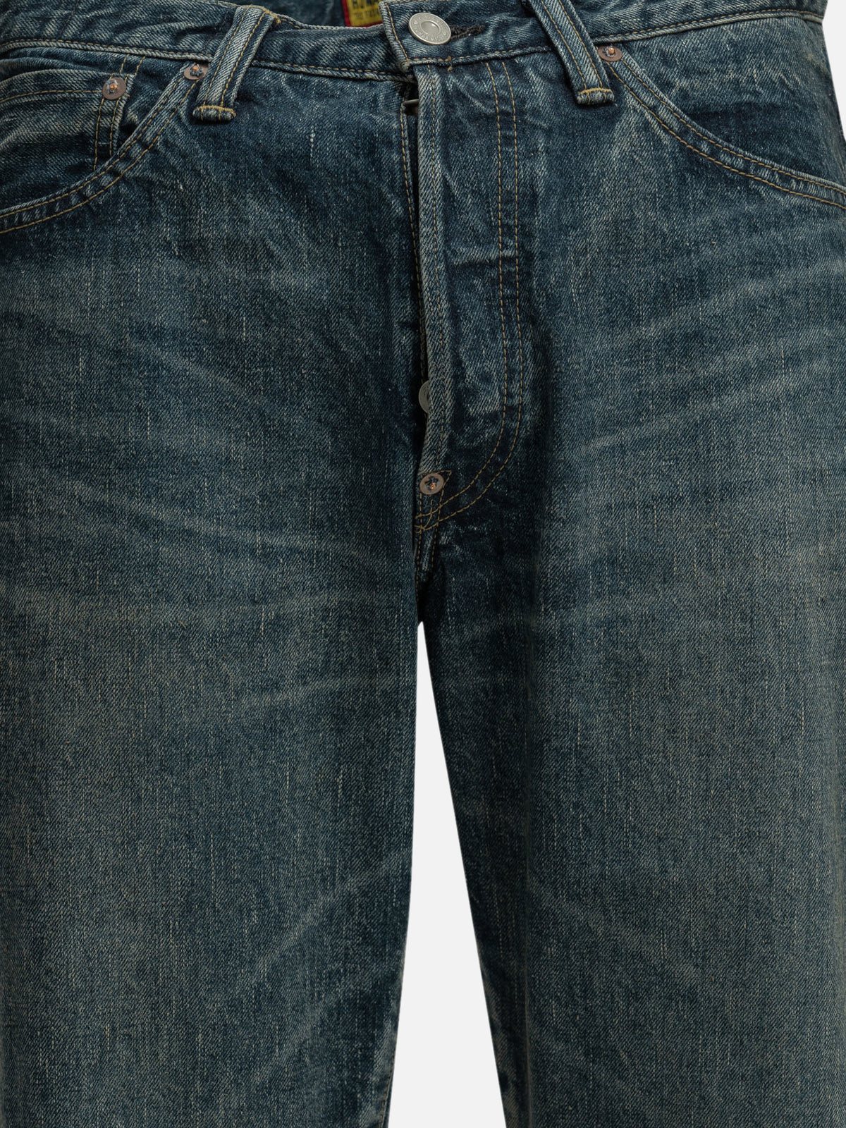 Human Made "Future" Straight-Leg Jeans Blue


