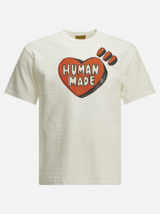 Human Made "Slub" Crew-Neck T-Shirt White

