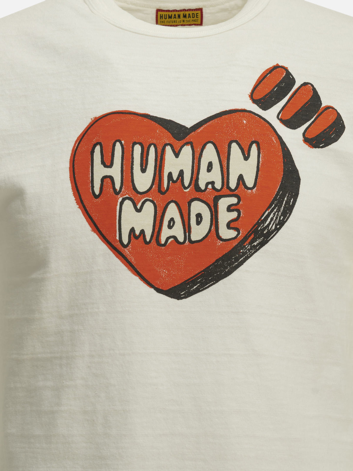 Human Made "Slub" Crew-Neck T-Shirt White

