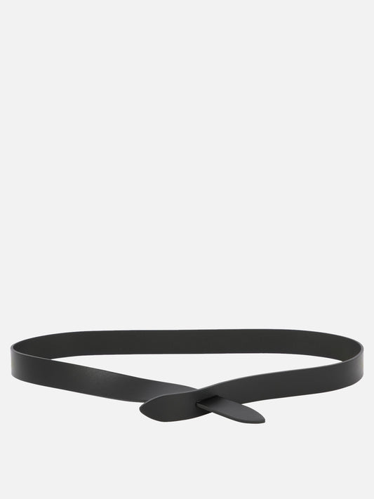Leather belts 100% cow leather  Black - Isabel Marant Women | PLP | VIETTI Online Store 
