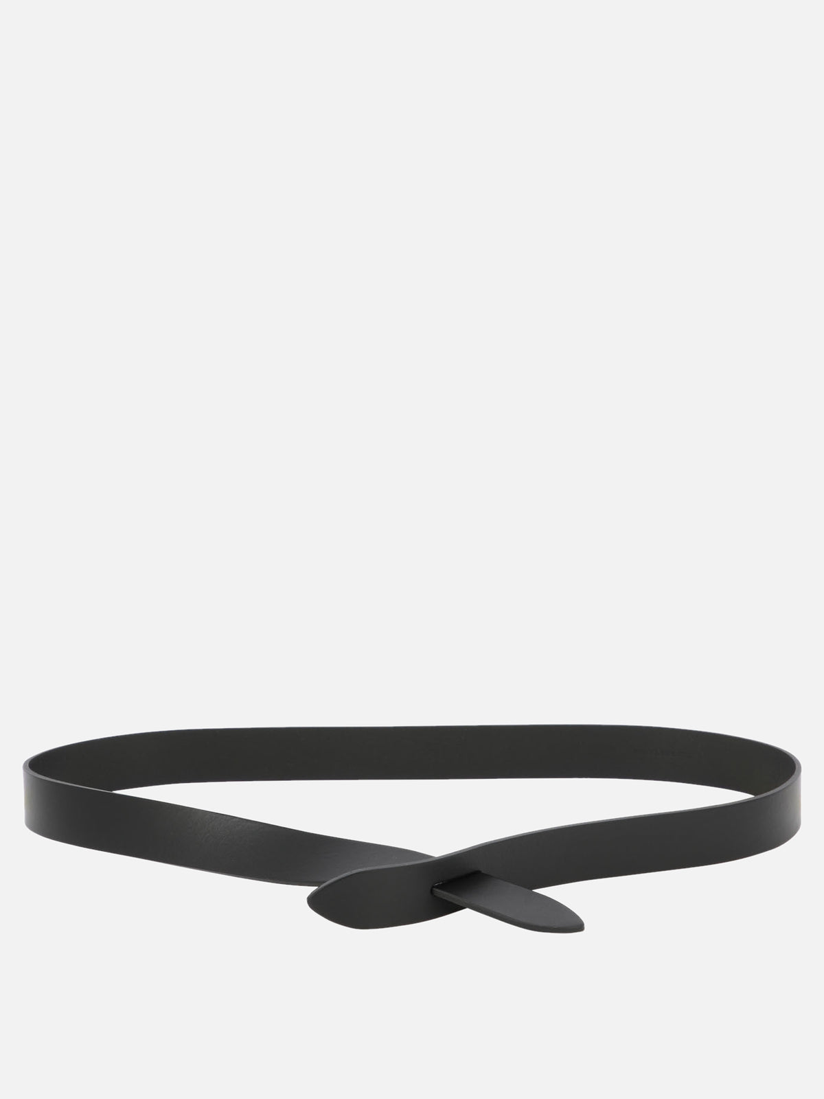 Isabel Marant "Lecce" Leather belt Black