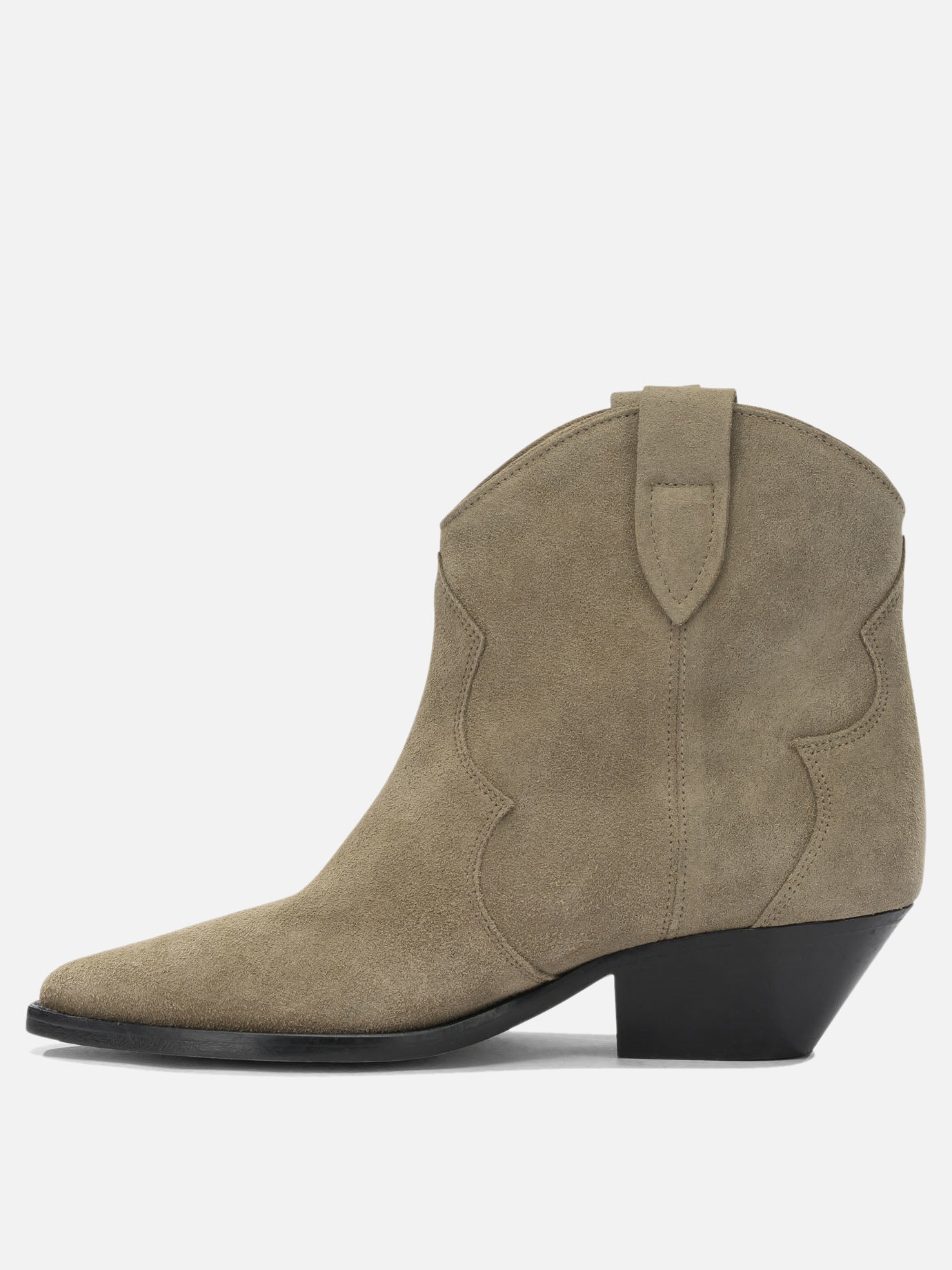 Cowboy 100% calf velvet leather - 100% cow leather  Beige - Isabel Marant Women | PDP | VIETTI Online Store | Zoom-Modal_3
