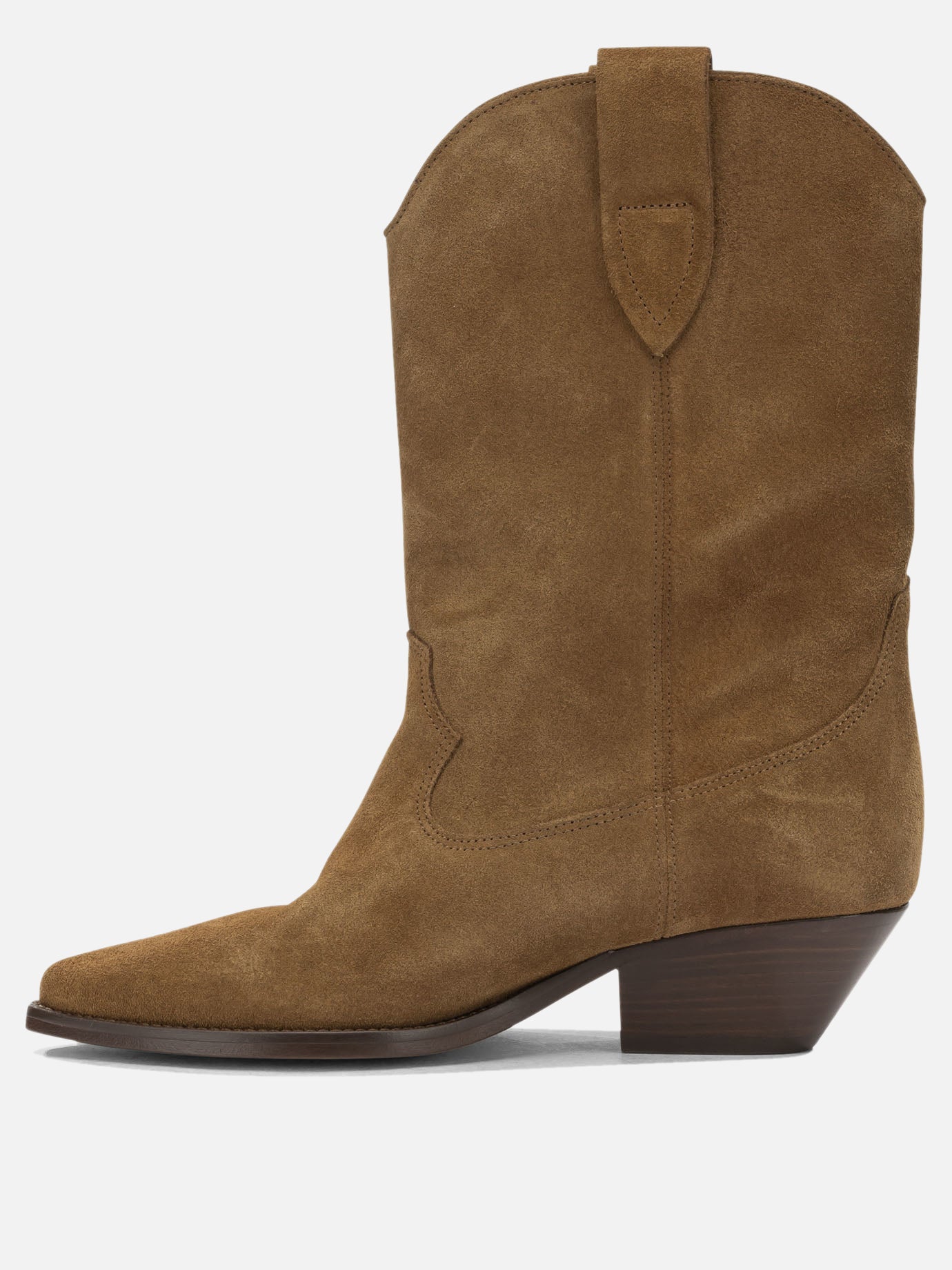 Cowboy 100% calf velvet leather - 100% cow leather  Brown - Isabel Marant Women | PDP | VIETTI Online Store | Zoom-Modal_3
