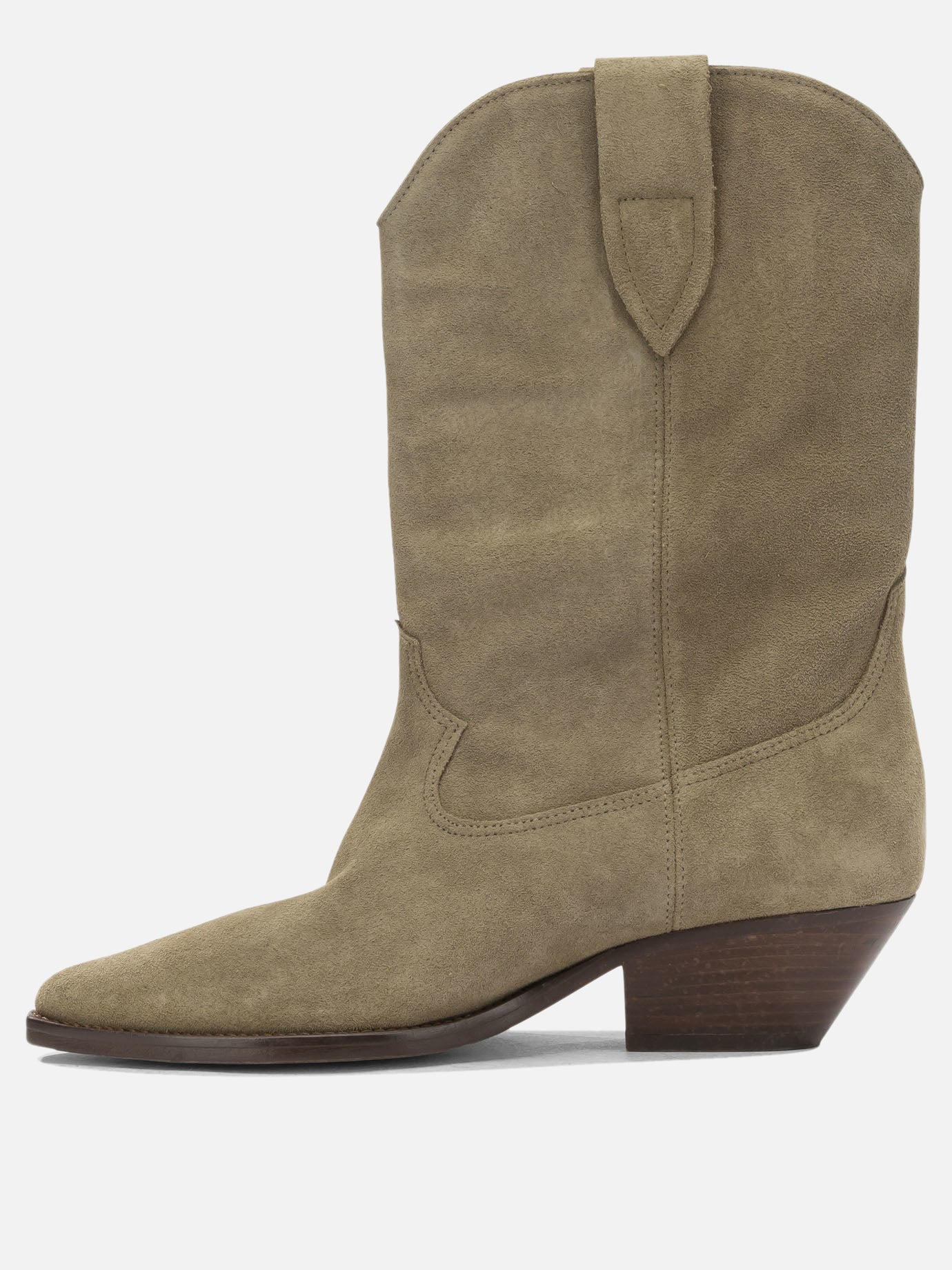 Cowboy 100% calf velvet leather - 100% cow leather  Beige - Isabel Marant Women | PDP | VIETTI Online Store | Zoom-Modal_3
