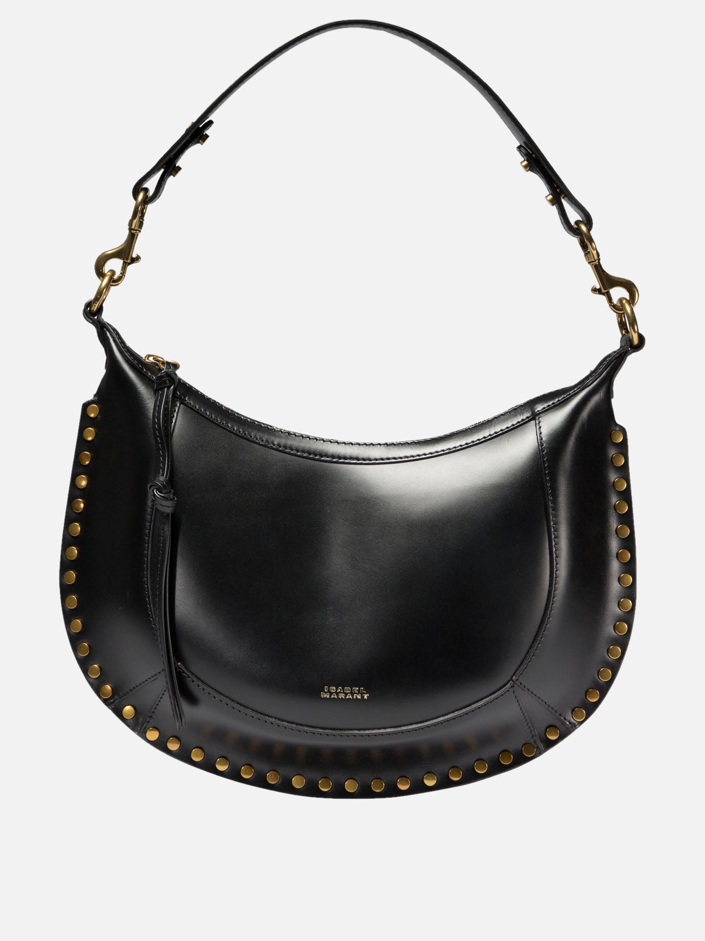 Medium bags 100% calf leather - Lining: 60% polyamide 40% polyurethane  Black - Isabel Marant Women | PDP | VIETTI Online Store | thumbnail