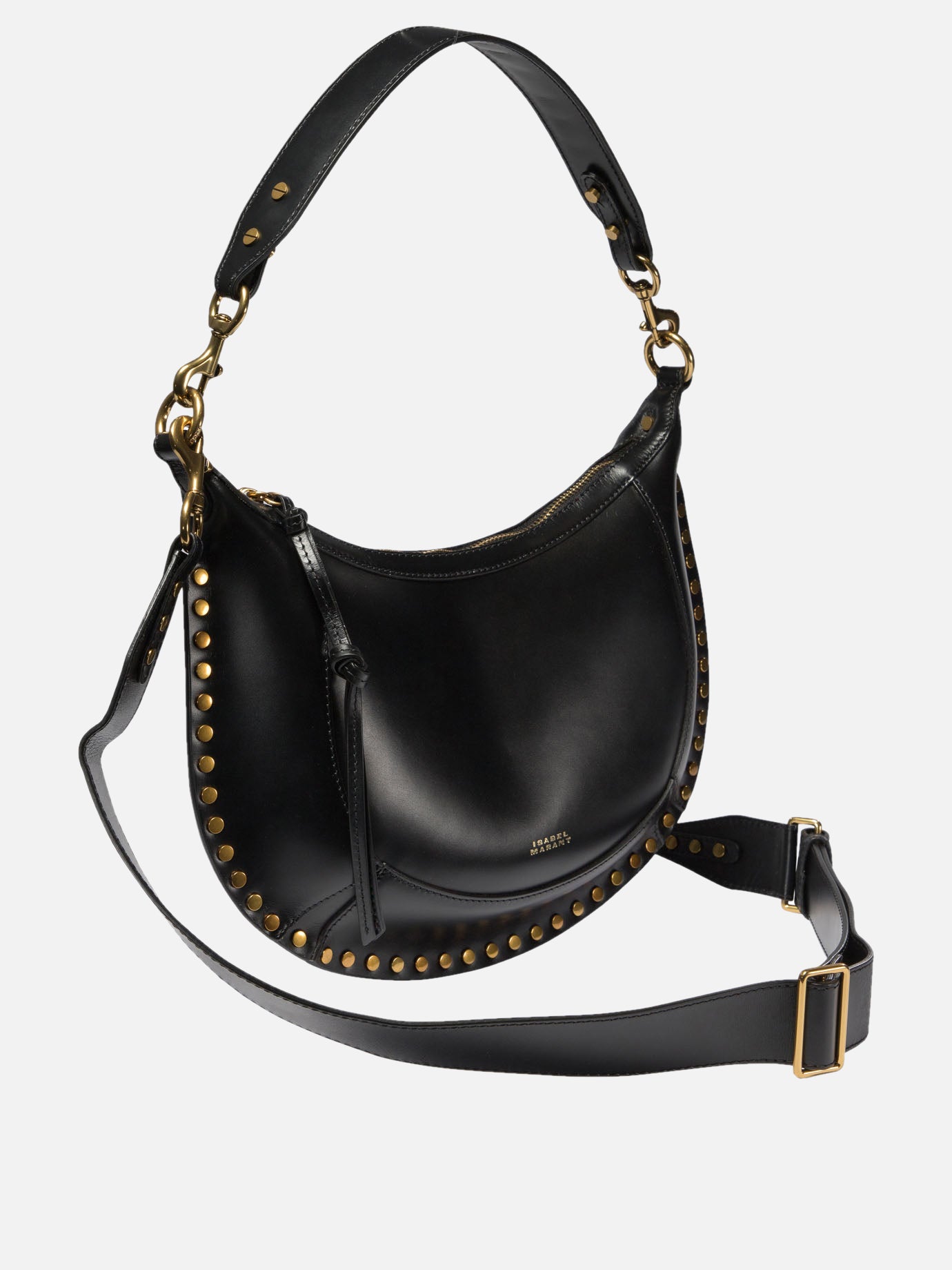 Medium bags 100% calf leather - Lining: 60% polyamide 40% polyurethane  Black - Isabel Marant Women | PDP | VIETTI Online Store | Zoom-Modal_2
