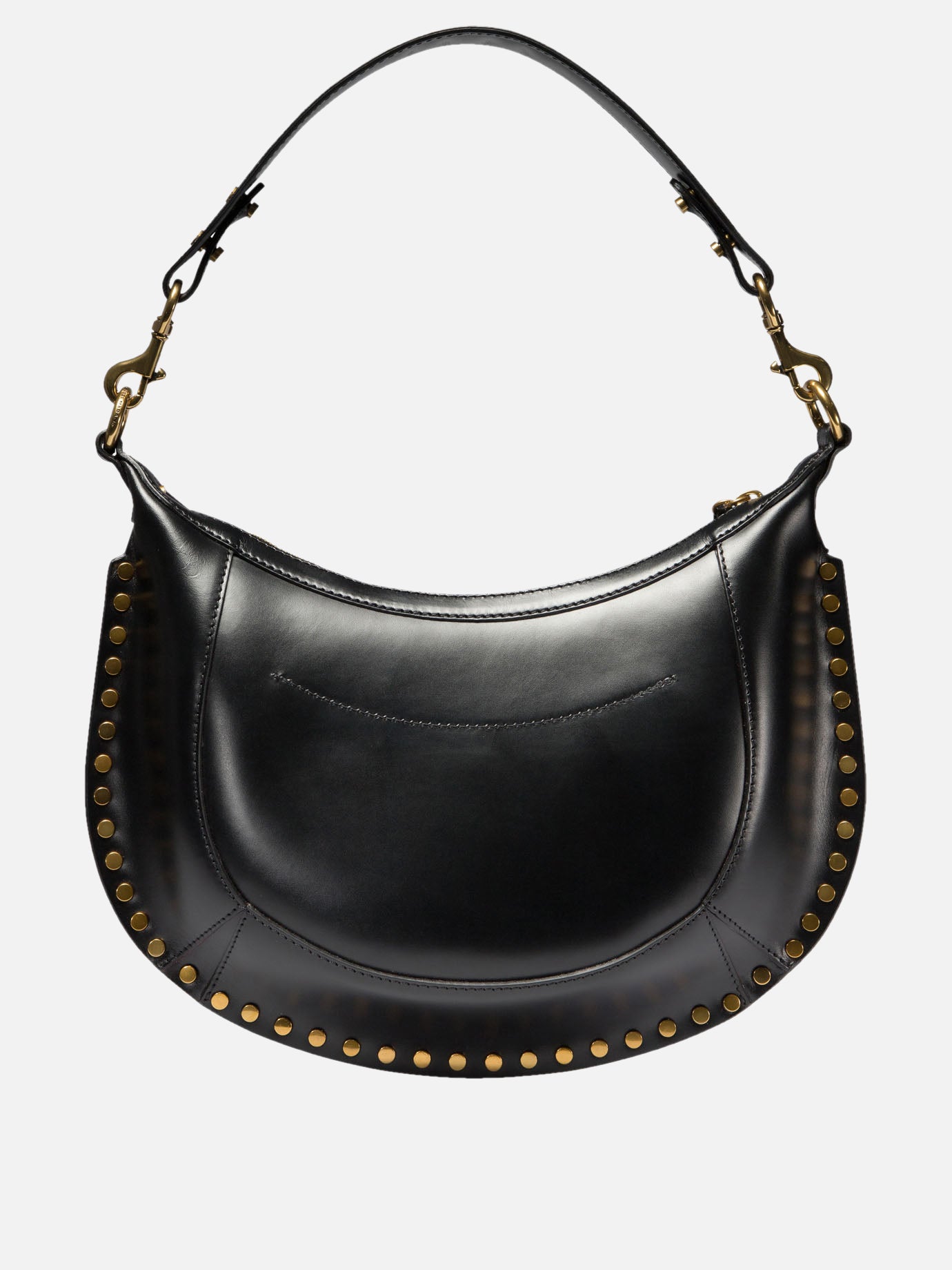 Medium bags 100% calf leather - Lining: 60% polyamide 40% polyurethane  Black - Isabel Marant Women | PDP | VIETTI Online Store | thumbnail_3