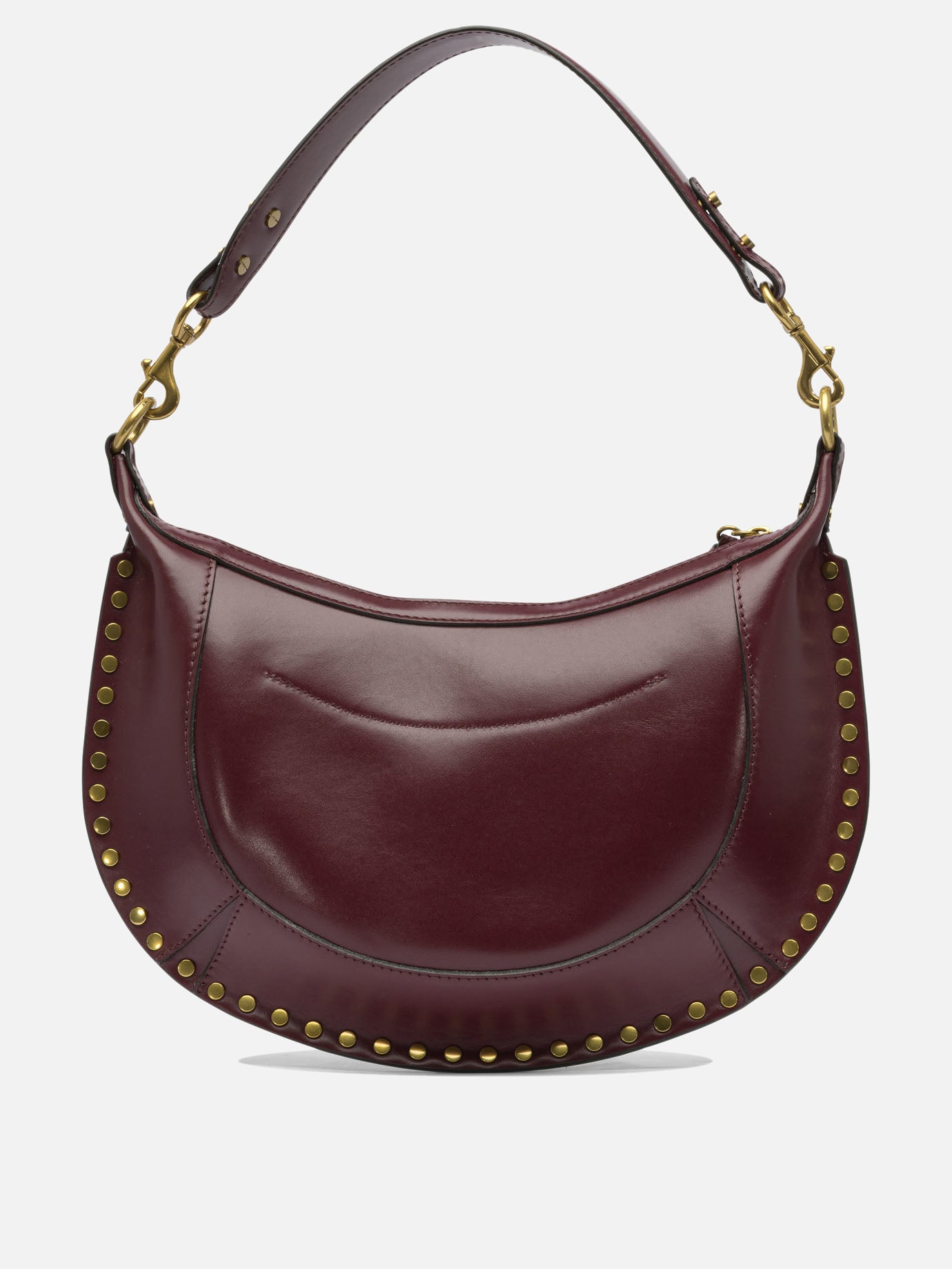 Medium bags 100% calf leather - Lining: 60% polyamide 40% polyurethane  Bordeaux - Isabel Marant Women | PDP | VIETTI Online Store | thumbnail_3