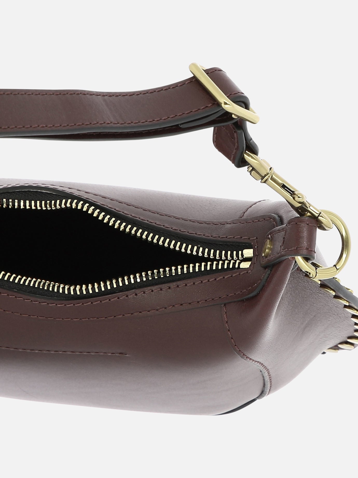 Small bags 100% calf leather - Lining: 60% polyamide 40% polyurethane  Bordeaux - Isabel Marant Women | PDP | VIETTI Online Store | thumbnail_5