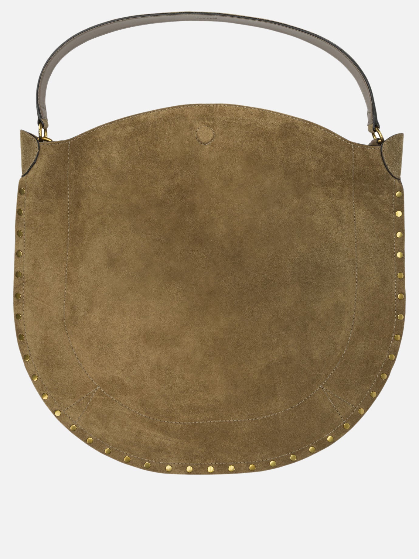 Large bags 100% calf suede - Lining: 100% cotton - Other fabric: 100% cow leather  Brown - Isabel Marant Women | PDP | VIETTI Online Store | thumbnail_2