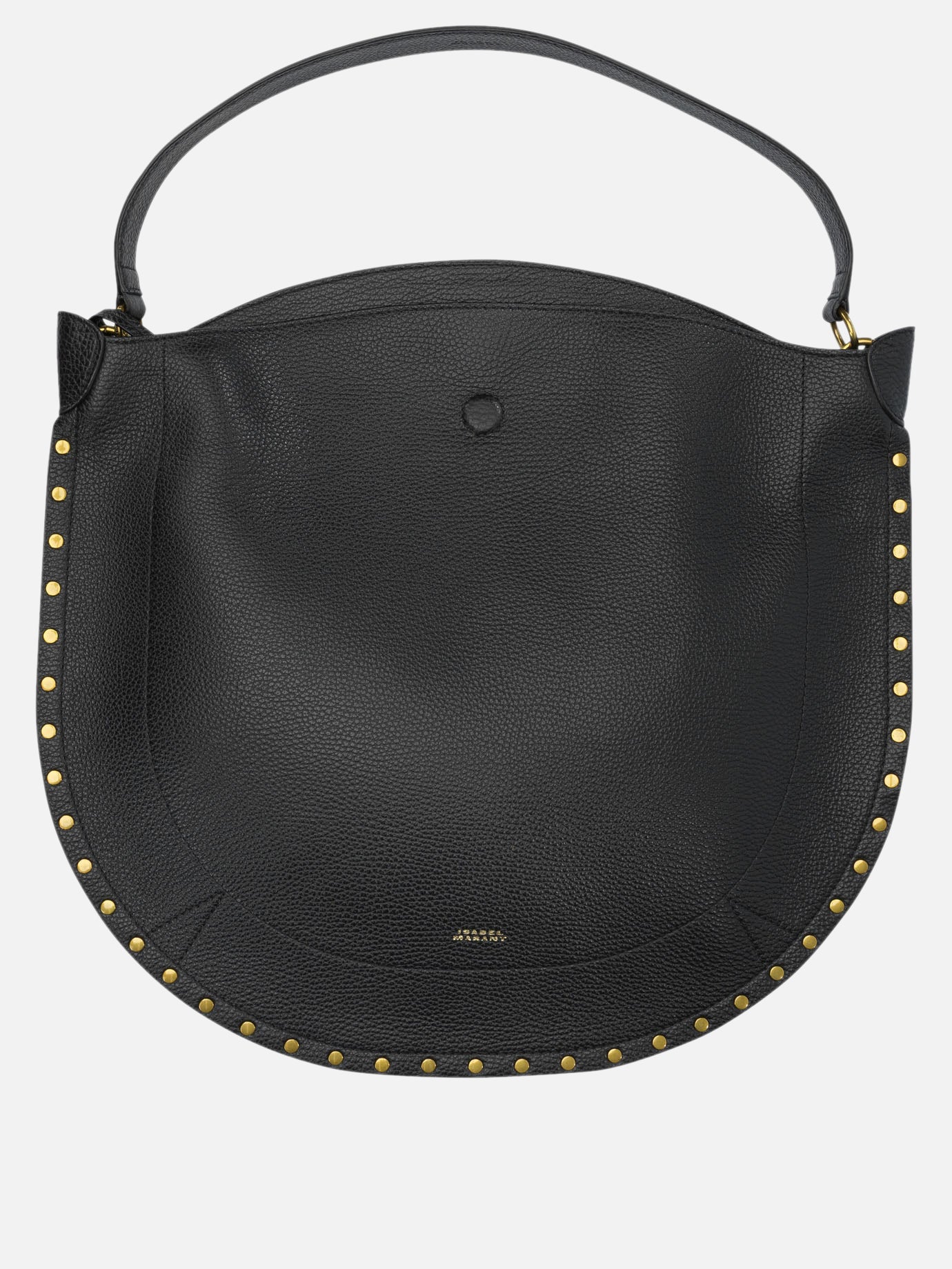 Large bags 100% cow leather - Lining: 100% cotton  Black - Isabel Marant Women | PDP | VIETTI Online Store | thumbnail