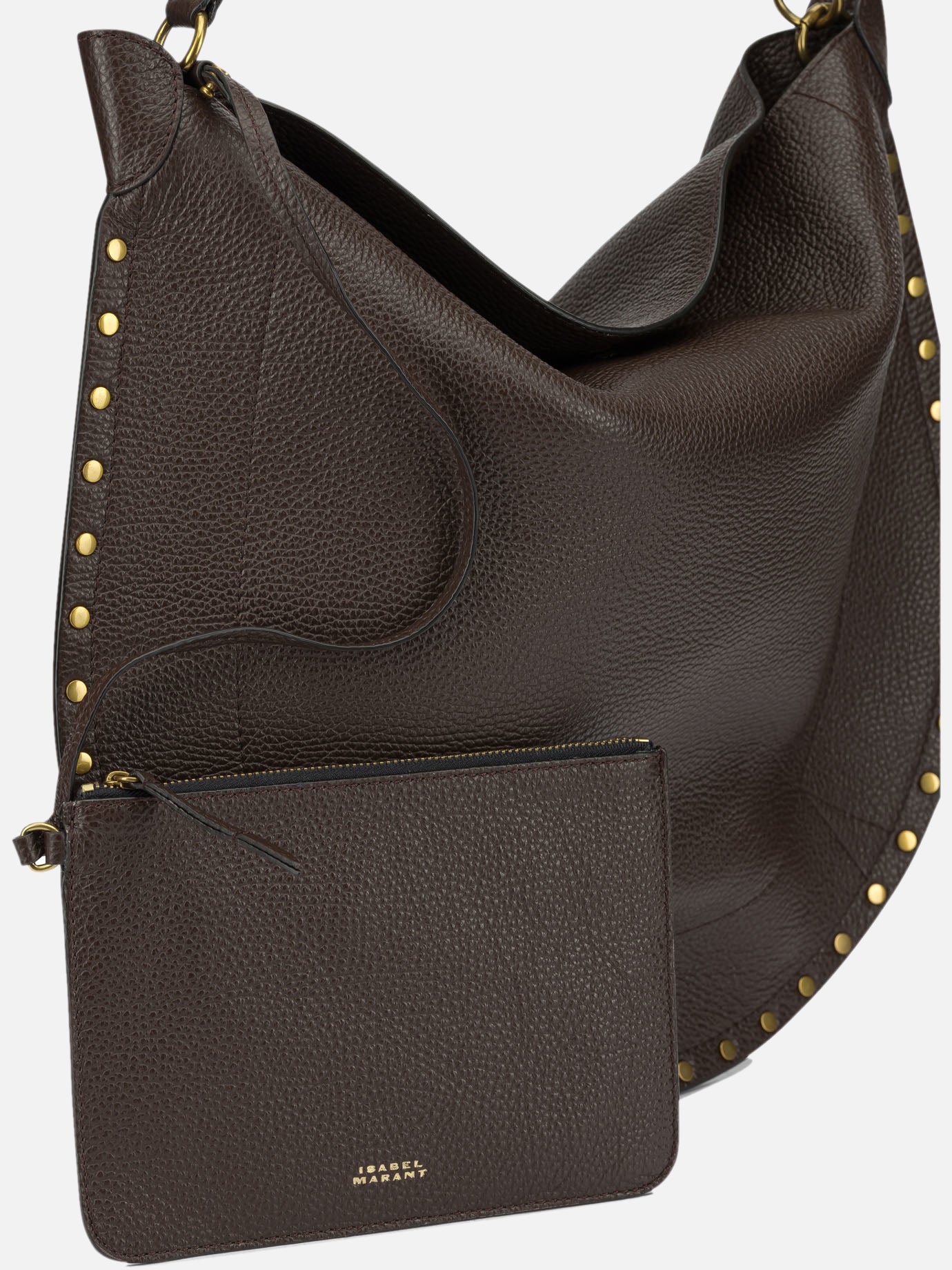 Borse grandi 100% cow leather - Lining: 100% cotton  Marrone - Isabel Marant Donna | PDP | VIETTI Online Store | thumbnail_4