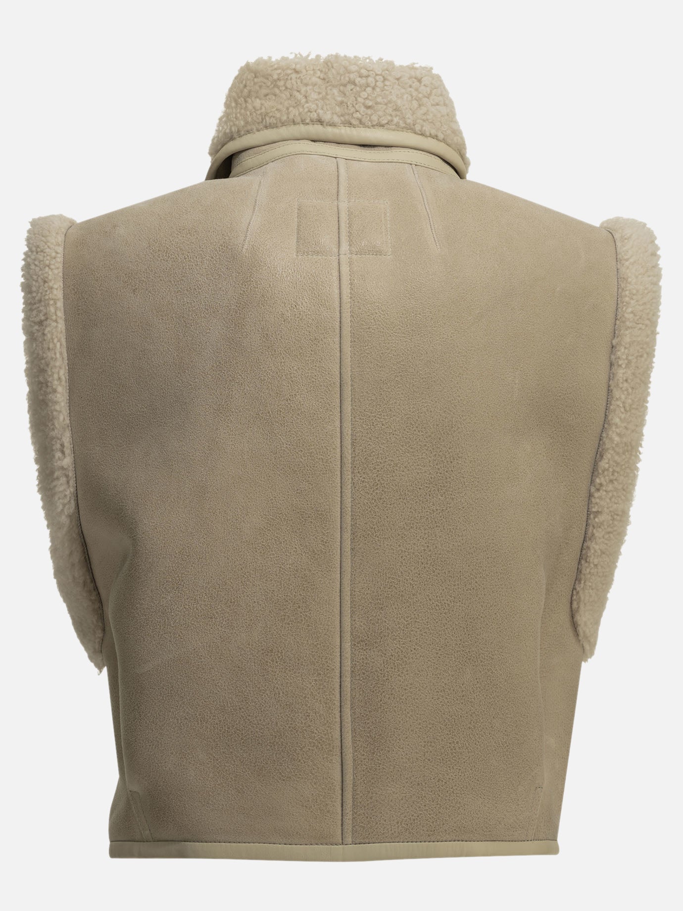 Vest jackets Solid colour  Beige - Isabel Marant Women | PDP | VIETTI Online Store | thumbnail_5