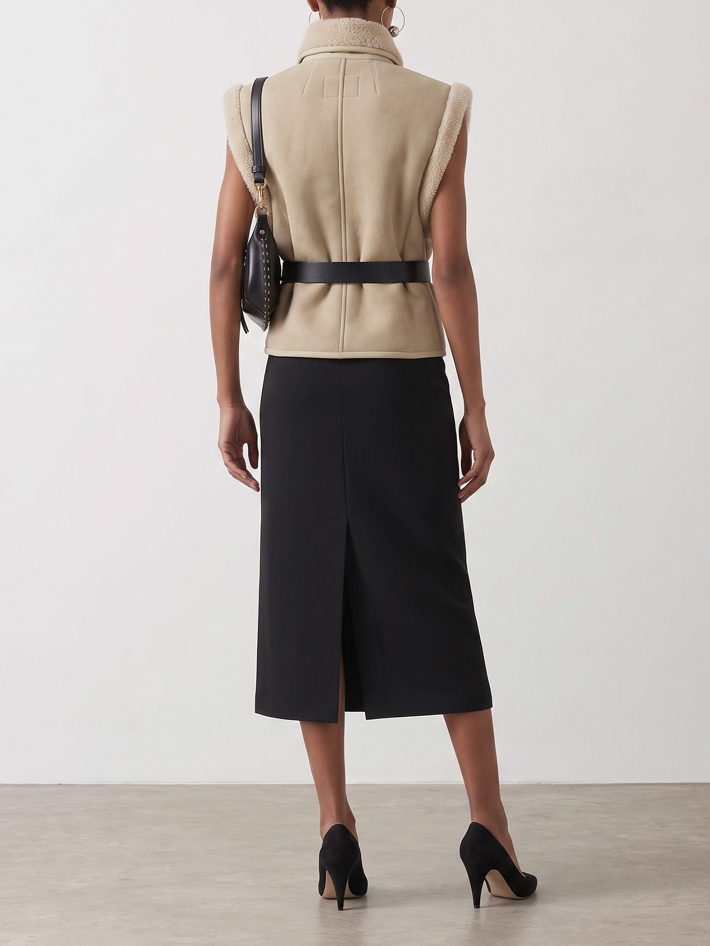 Vest jackets Solid colour  Beige - Isabel Marant Women | PDP | VIETTI Online Store | Zoom-Modal_3
