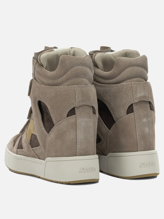 Isabel Marant "IM3" high top sneakers Brown


