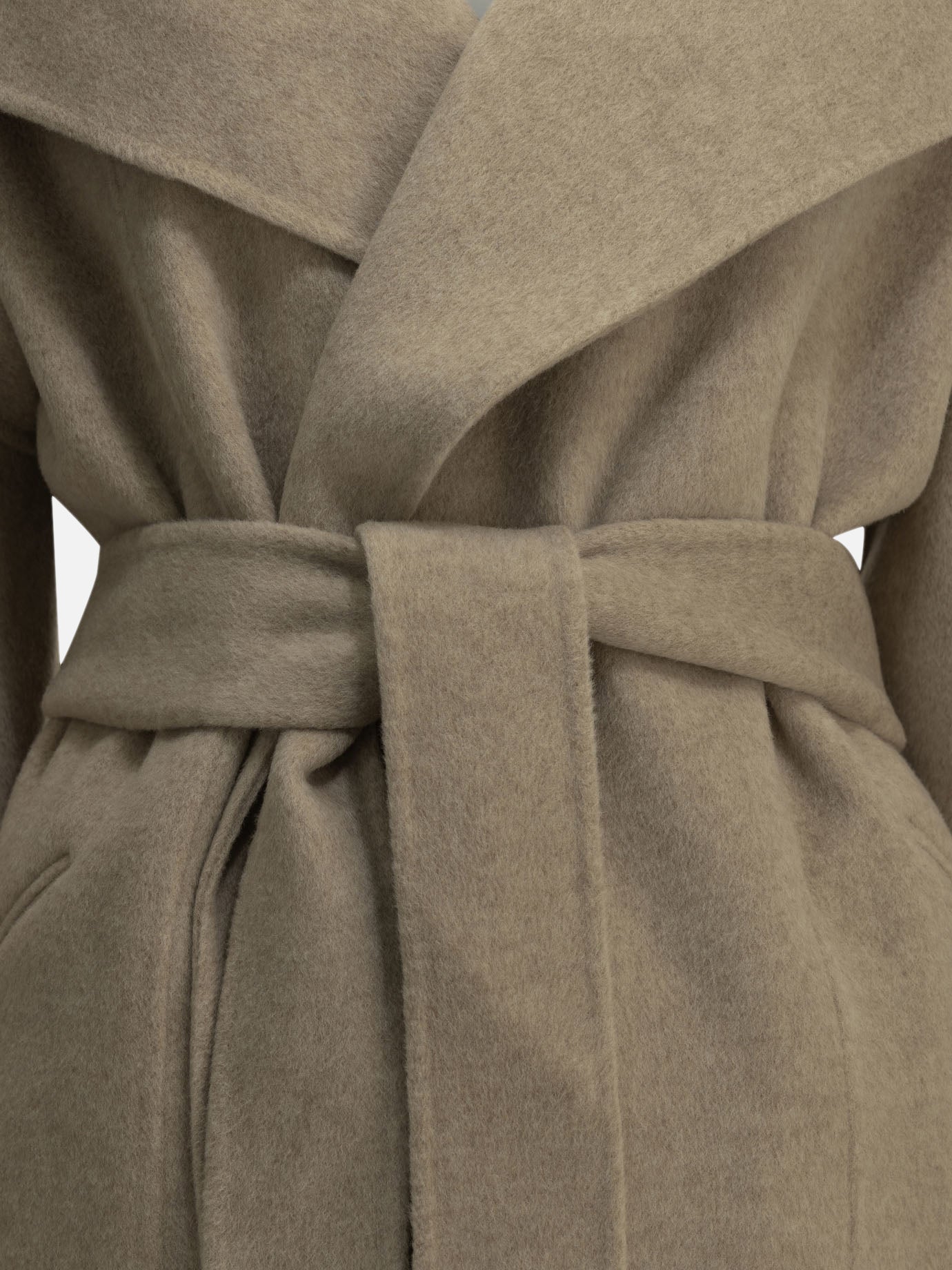 Short coats Solid colour  Beige - Isabel Marant Women | PDP | VIETTI Online Store | Zoom-Modal_5
